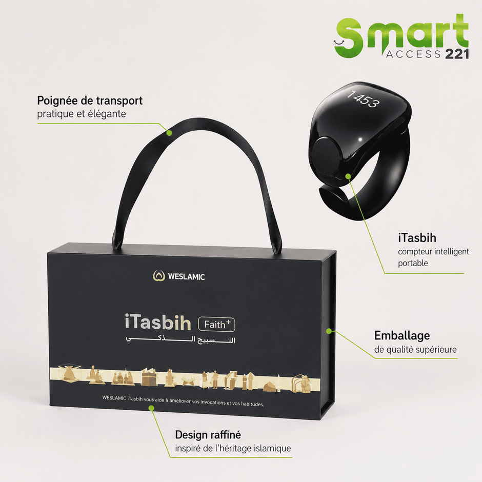 Bague Tasbih Connectee Weslamic